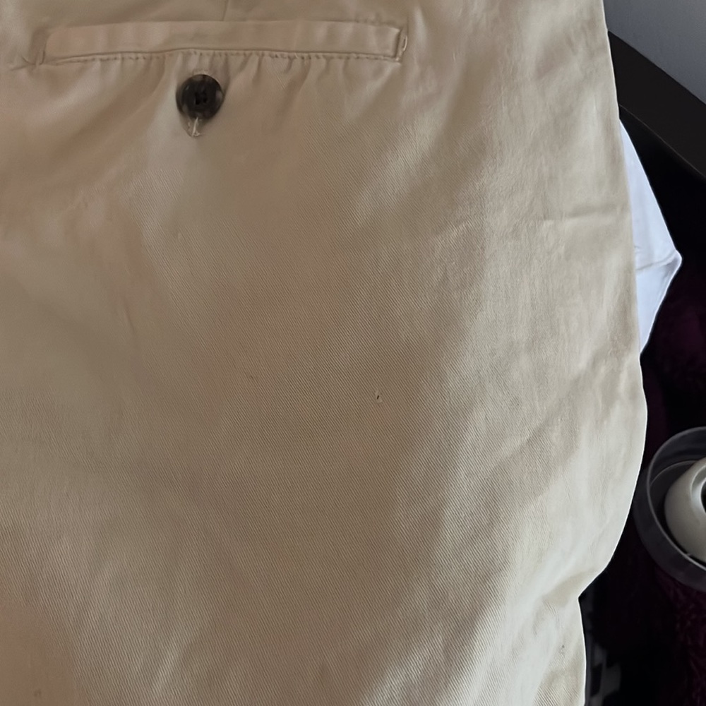Club Room Yellow Khaki Shorts - Picture 5 of 5